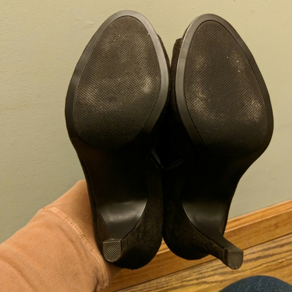 Brown Rampage Peeptoes - Picture 4 of 5